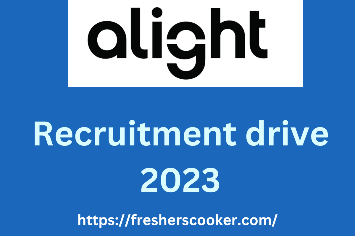 Alight Recruitment 2023