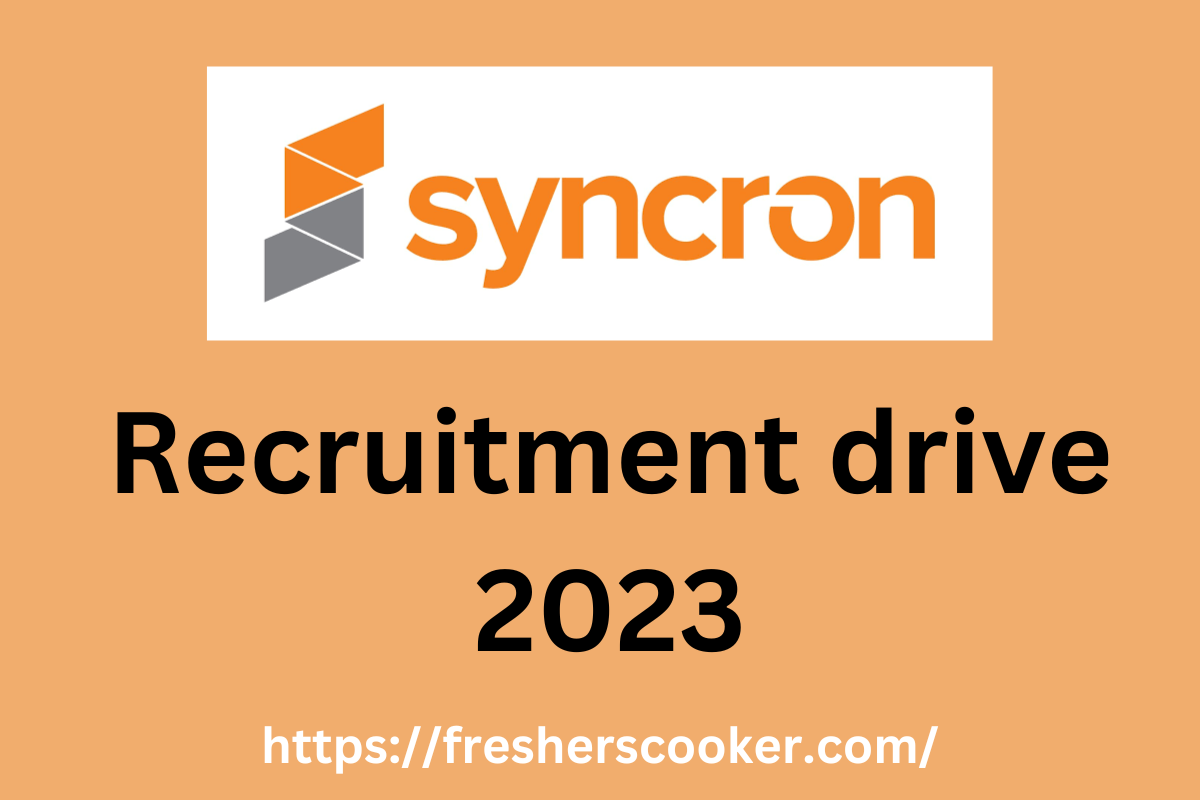 Syncron Careers 2023
