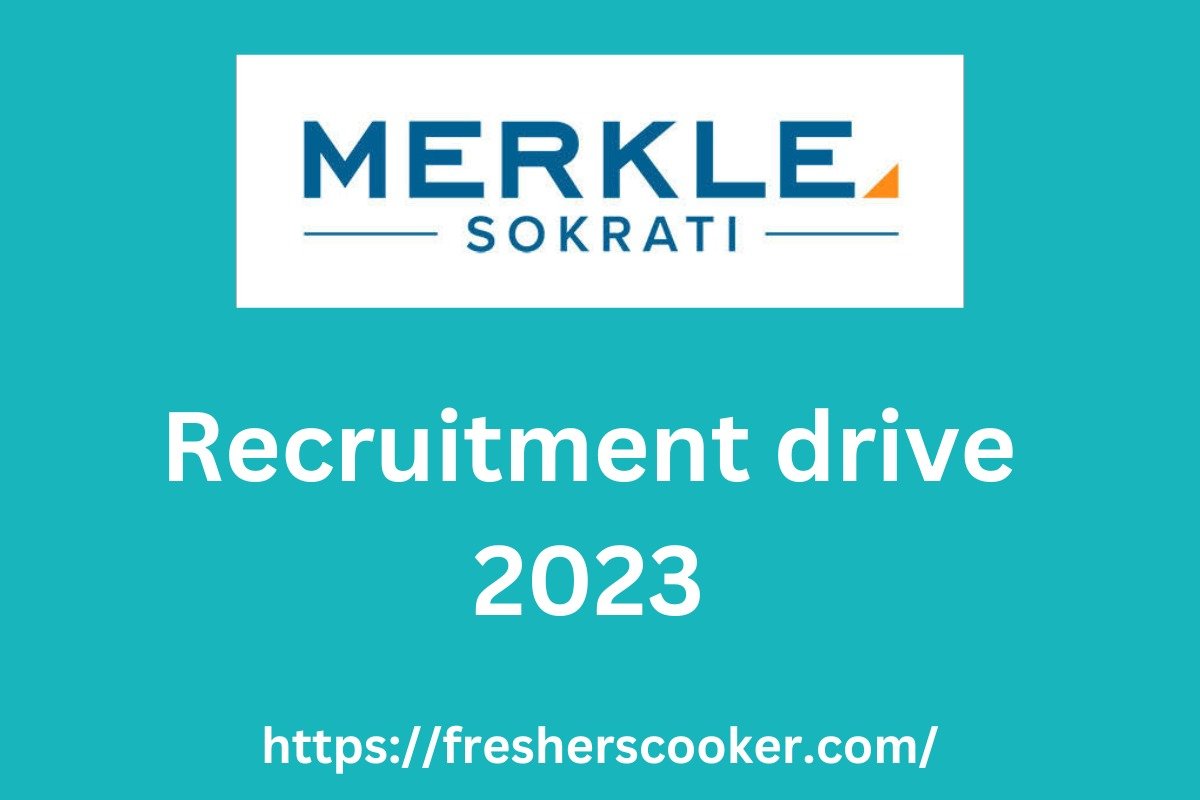 Merkle Sokrati Recruitment 2023