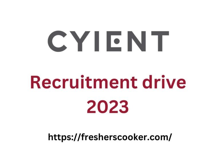 Cyient Recruitment 2023