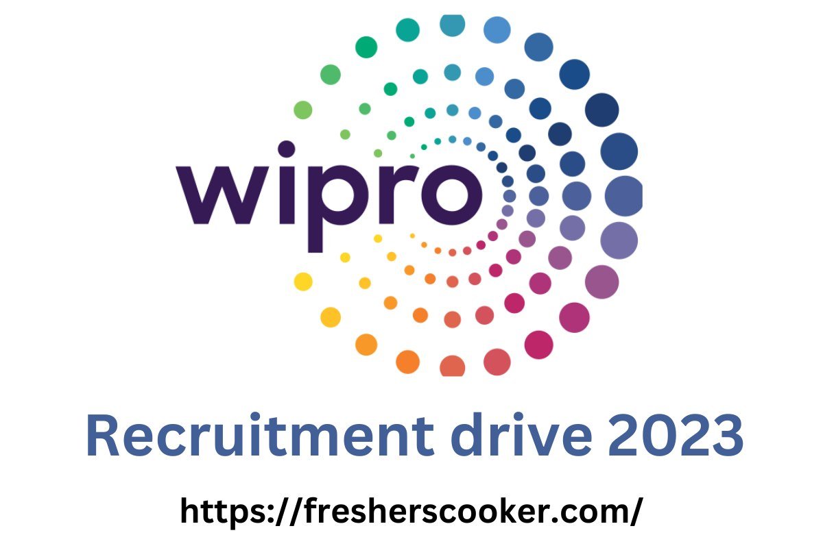 Wipro Fresher Recruitment 2023