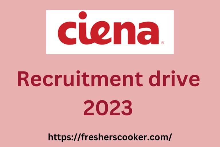 Ciena Jobs Gurugram 2023