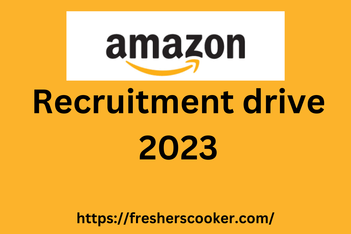 Amazon Fresher Jobs 2023