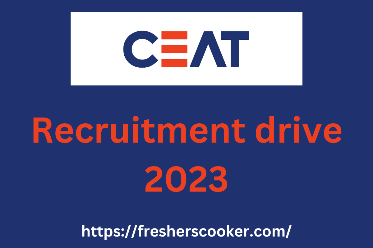 CEAT Recruitment 2023