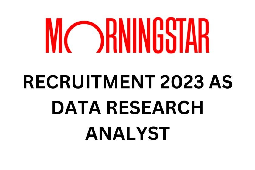 Morningstar recruitment drive 2023
