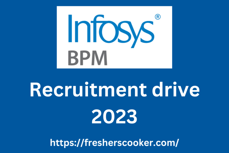 Infosys BPM Careers 2023