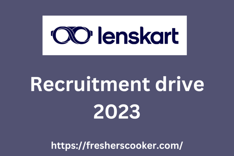 Lenskart Recruitment 2023