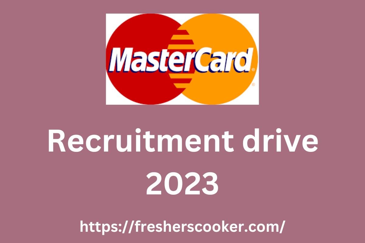 MasterCard Freshers Recruitment 2023
