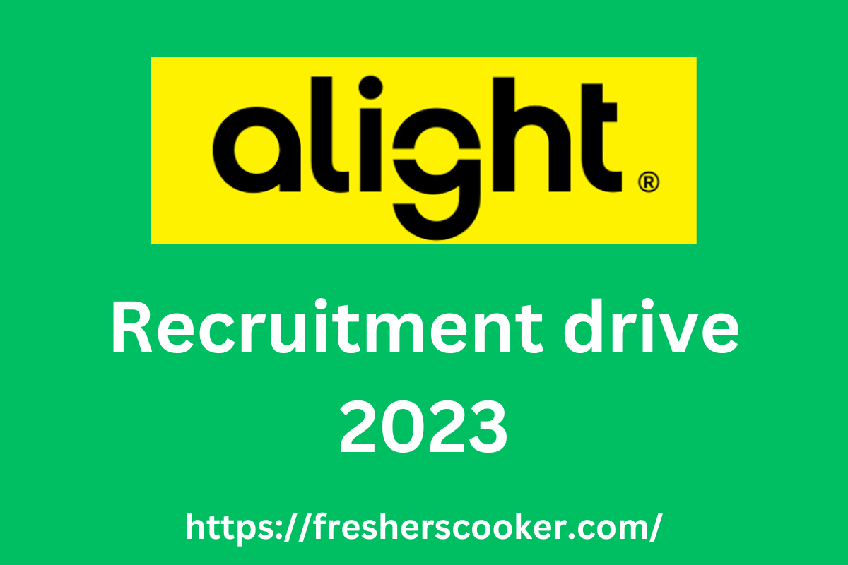 Alight Solutions Recruitment 2023