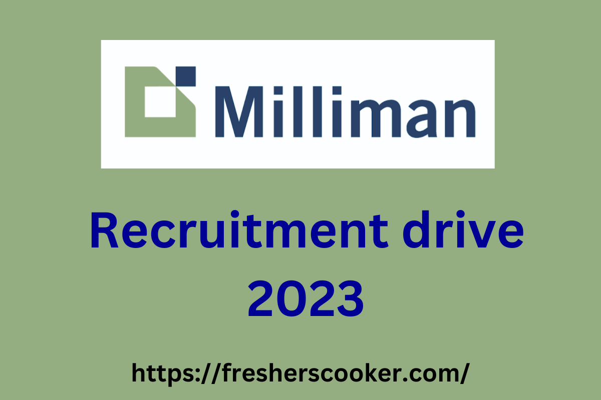 Milliman Recruitment 2023
