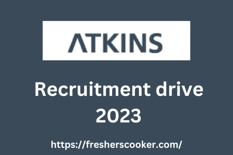 Atkins Recruitment 2023