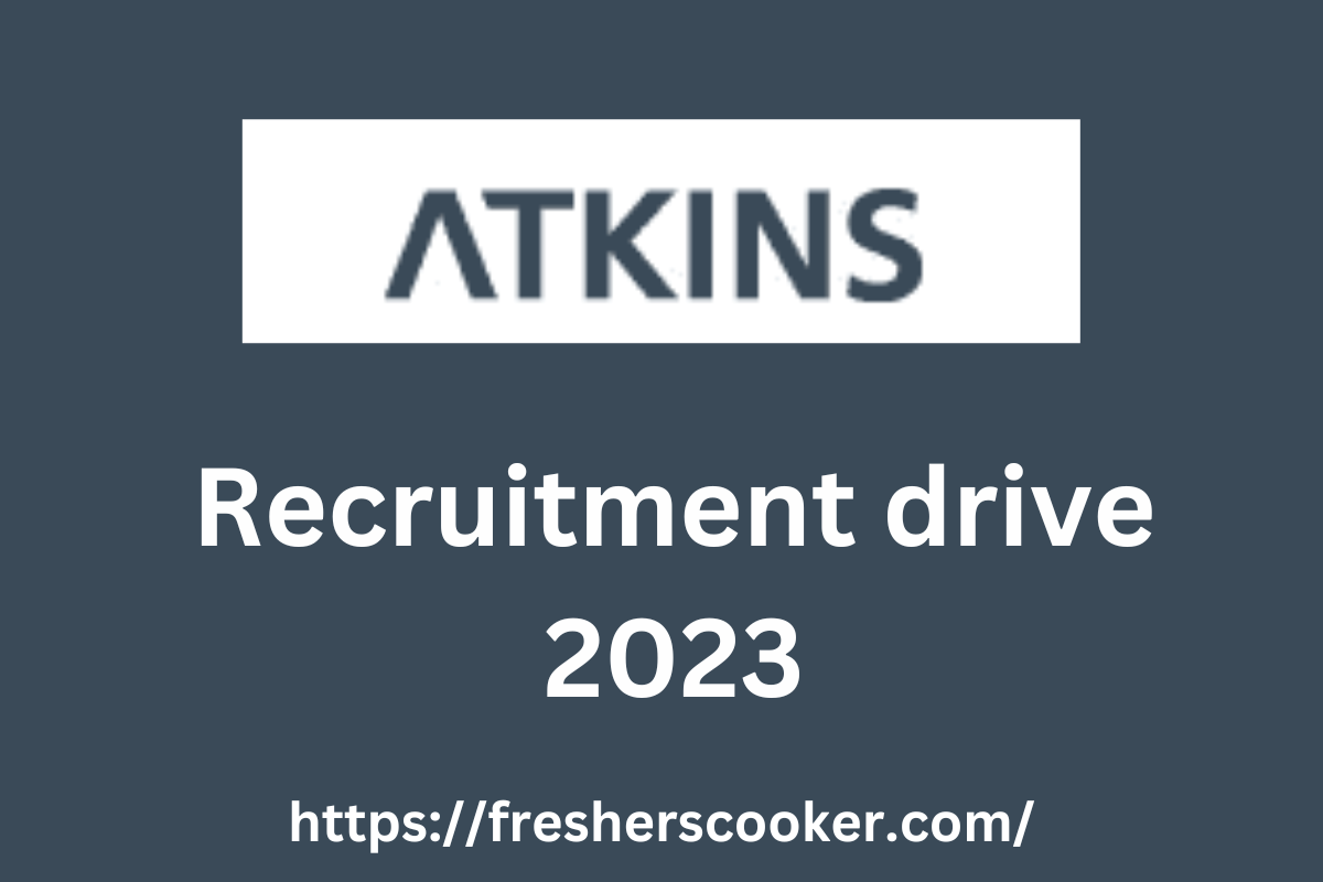 Atkins Recruitment 2023