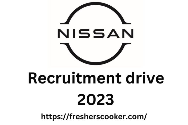 Nissan Jobs Recruitment 2023