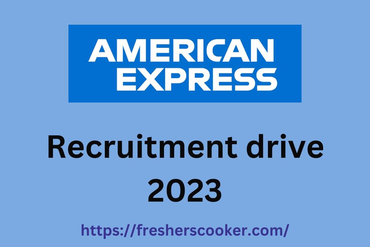 American Express Recruitment 2023