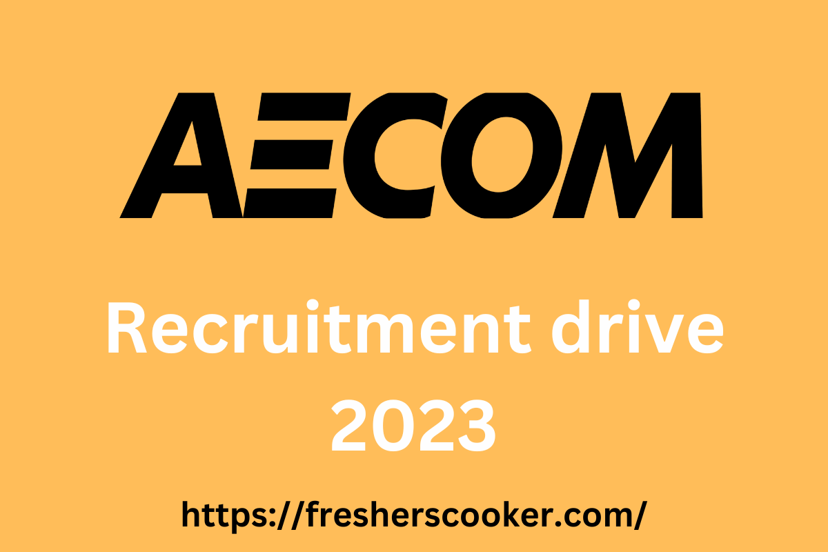 AECOM Recruitment 2023