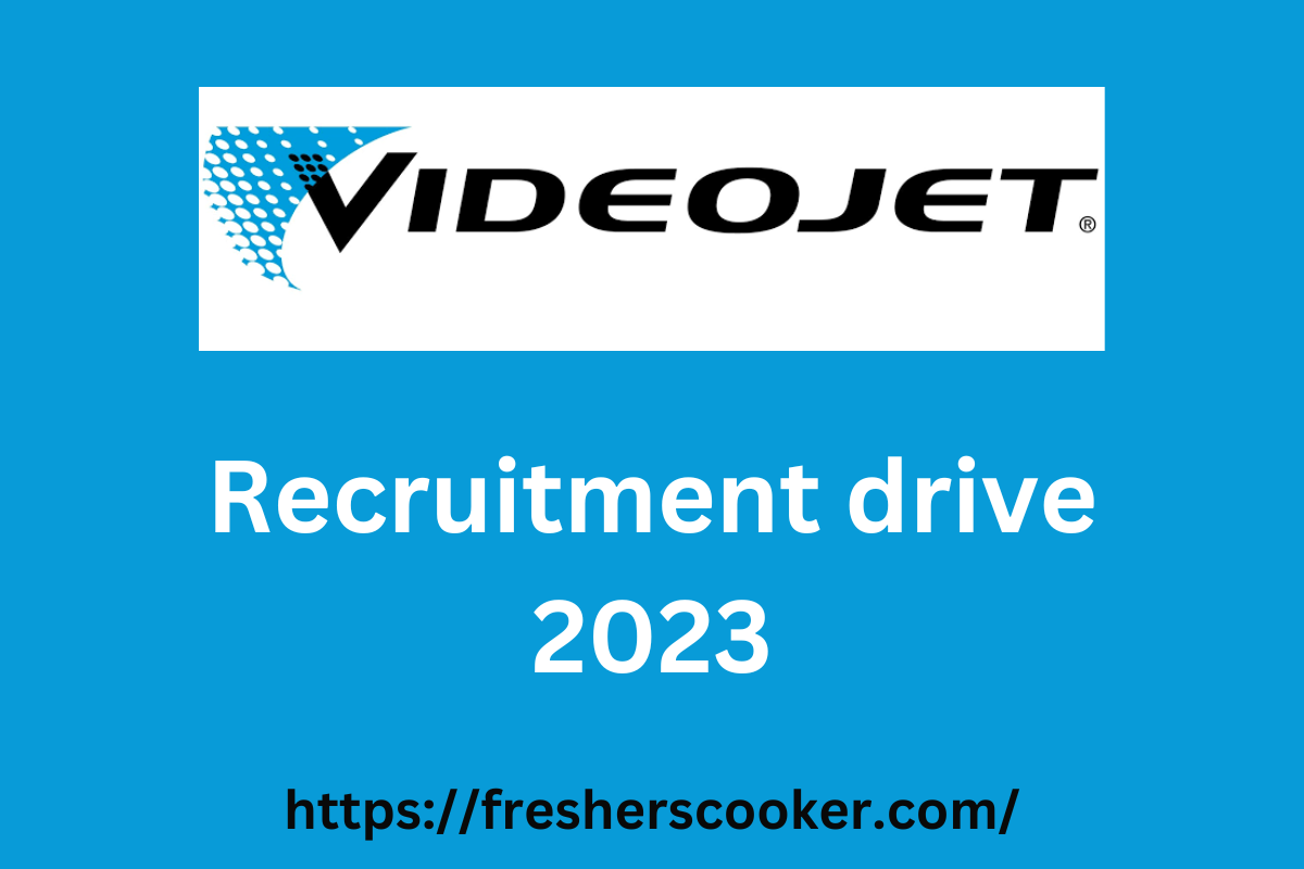 Videojet Recruitment 2023