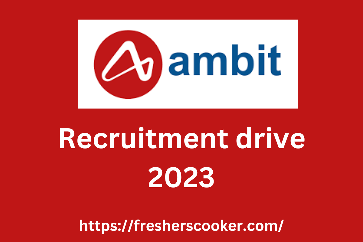 Ambit Jobs Recruitment 2023