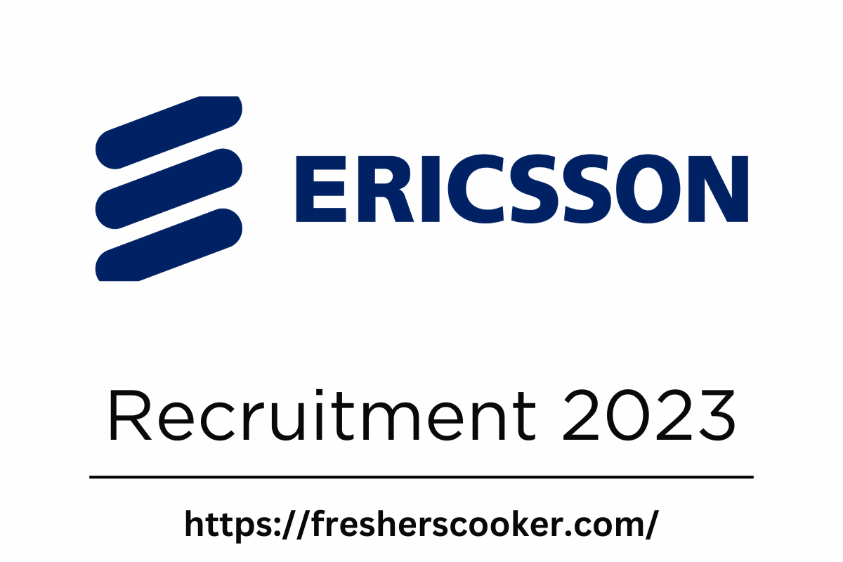 Ericsson Campus Recruitment 2023