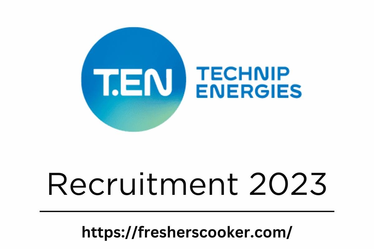Technip Energies Recruitment 2023