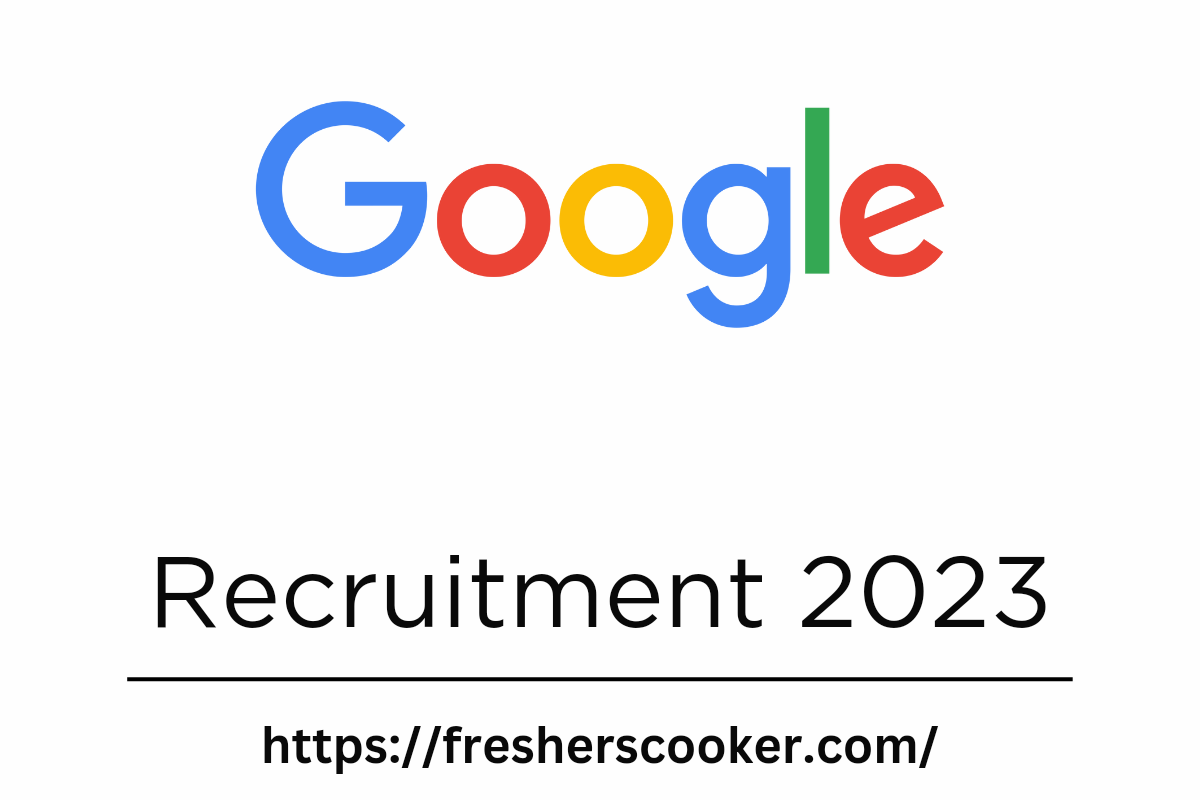 Google hiring 2023