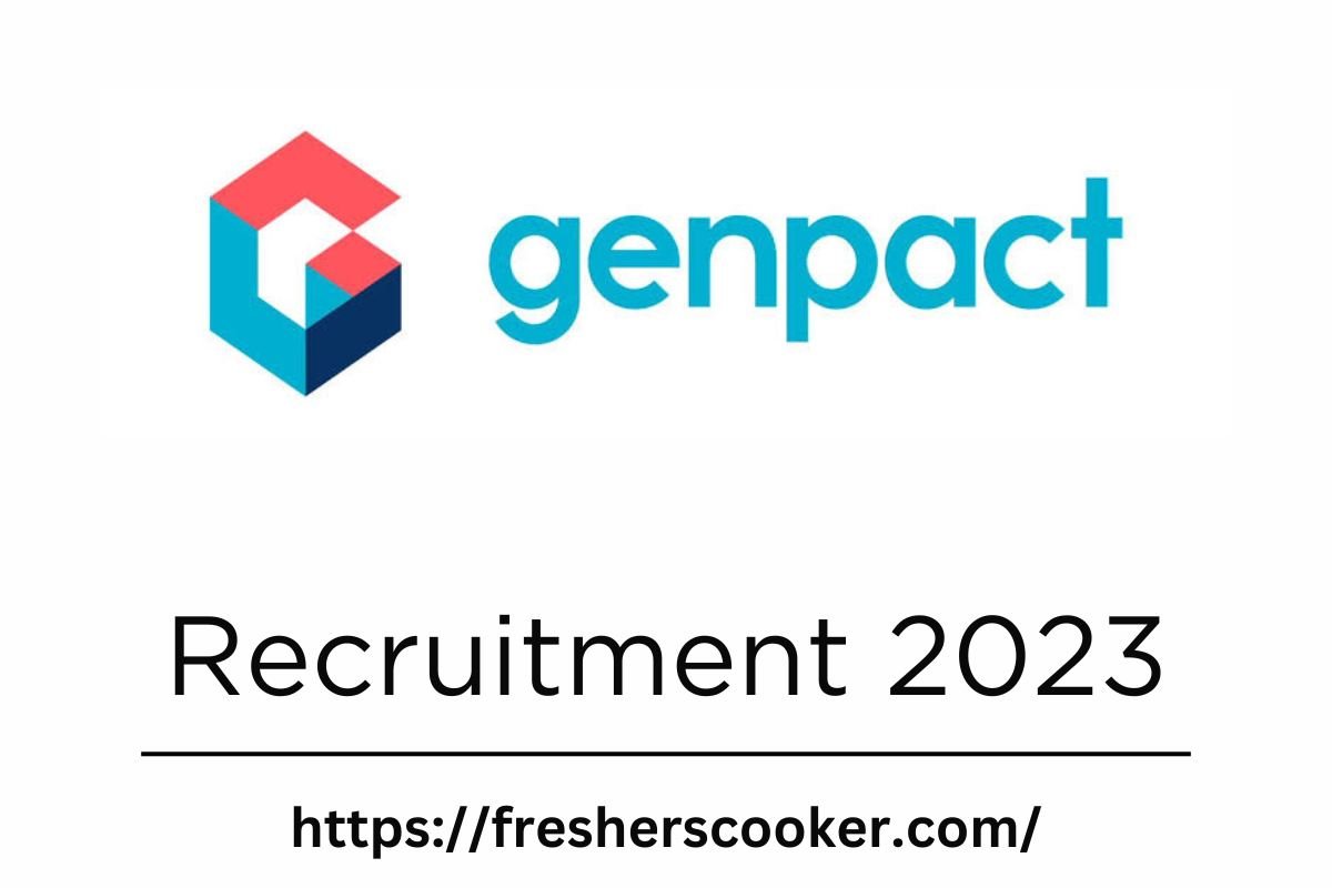 Genpact Campus Recruitment 2023