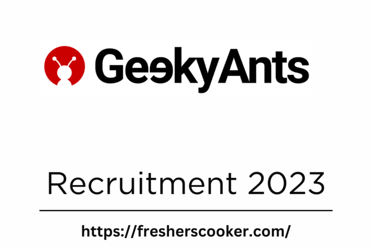 GeekyAnts Hiring 2023