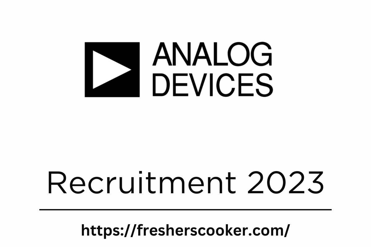 Analog Devices Hiring 2023