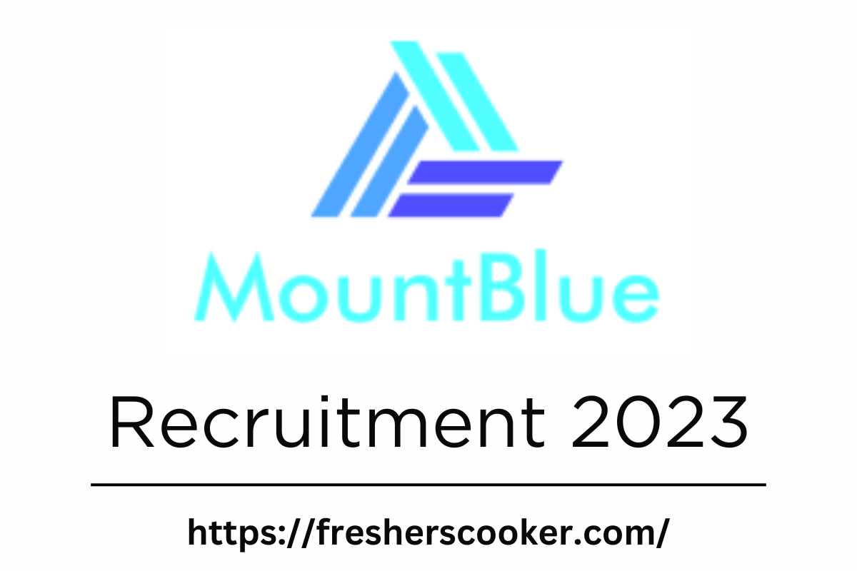 MountBlue Technologies Recruitment 2023