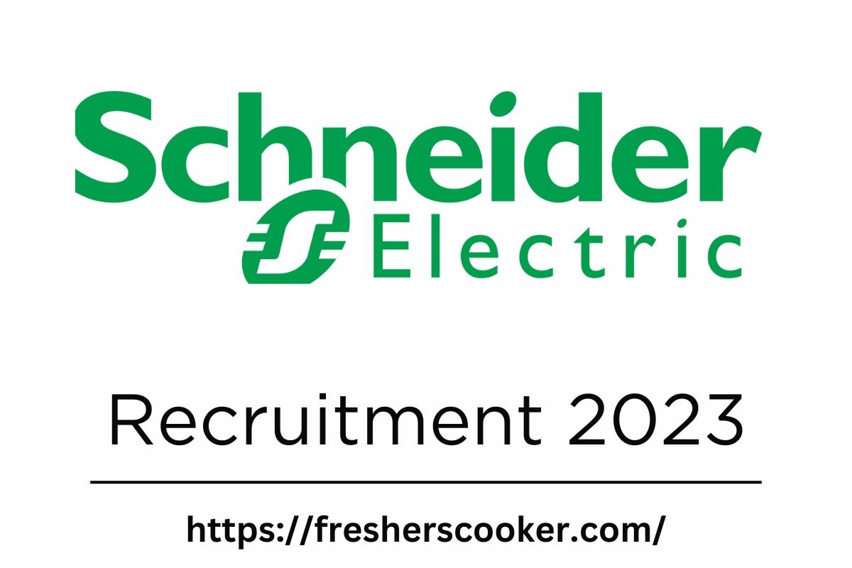 Schneider Electric Recruitment 2023