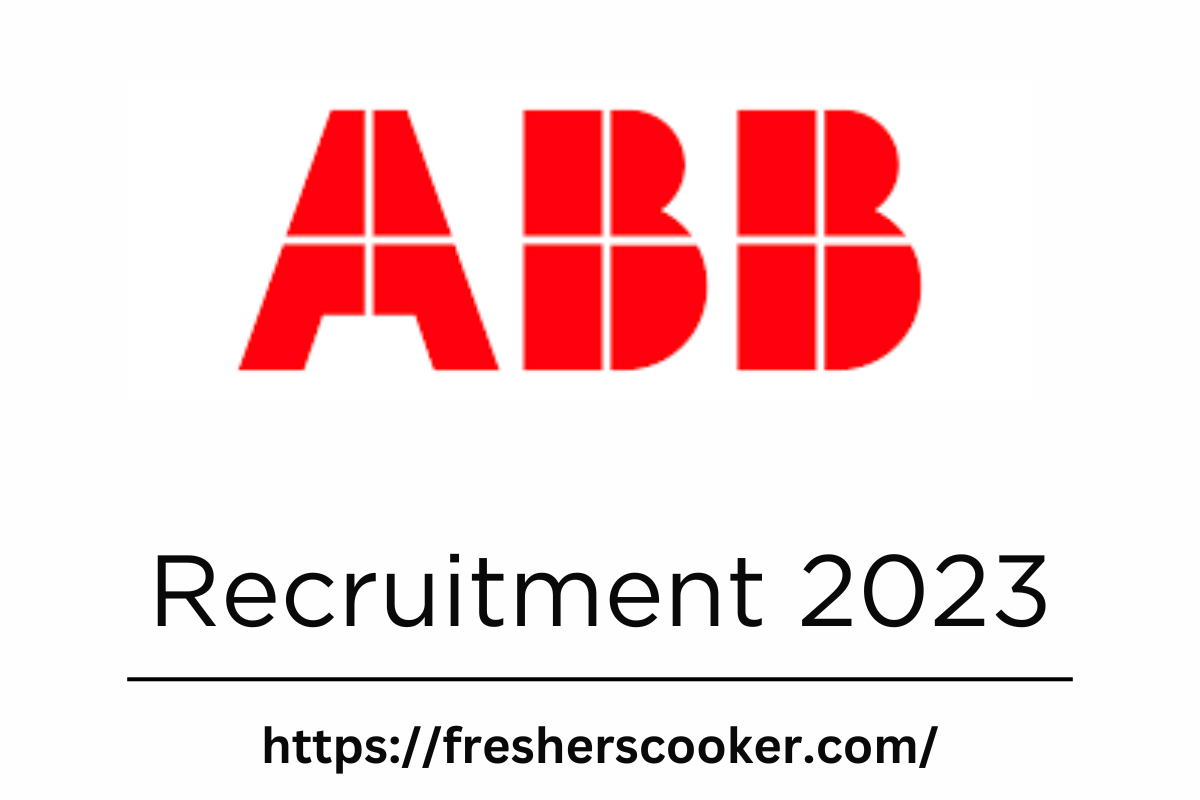ABB Campus Recruitment  2023