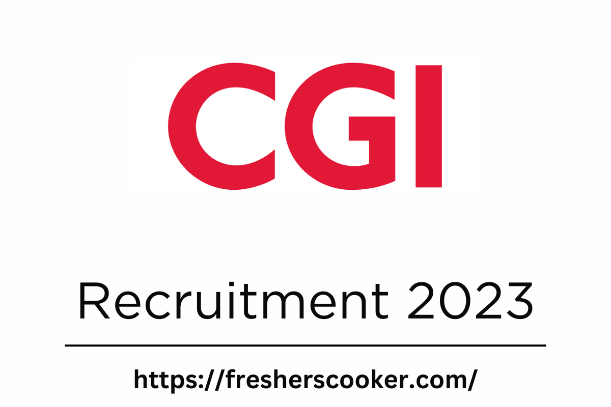 CGI Campus Recruitment 2023