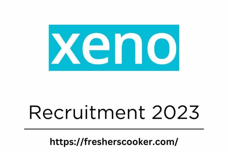 Xeno Off Campus Recruitment 2023