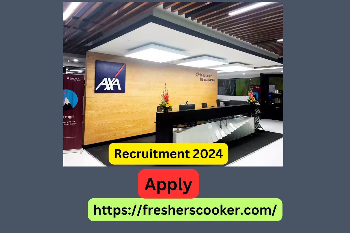 AXA XL Recruitment For Freshers 2024