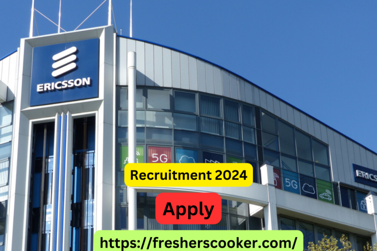 Ericsson Off Campus for Freshers Drive 2024