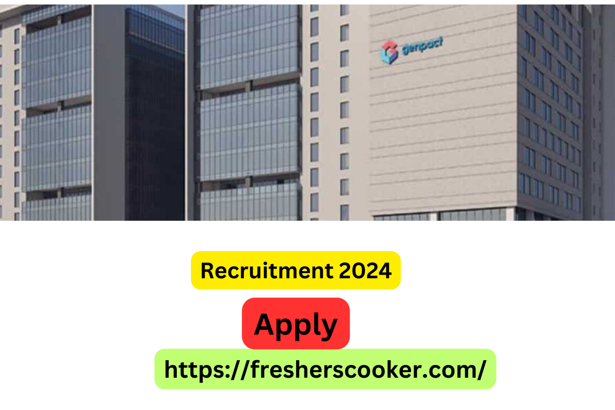 Genpact Off Campus Jobs 2024