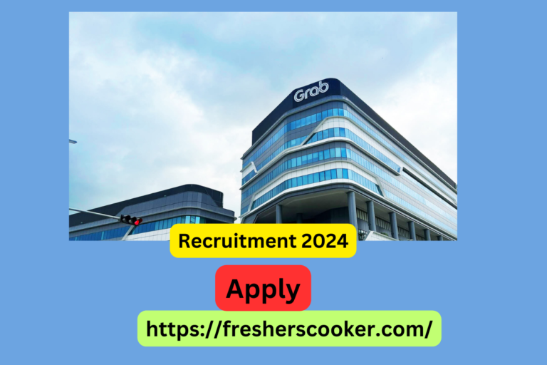 Grab Recruitment for Freshers 2024