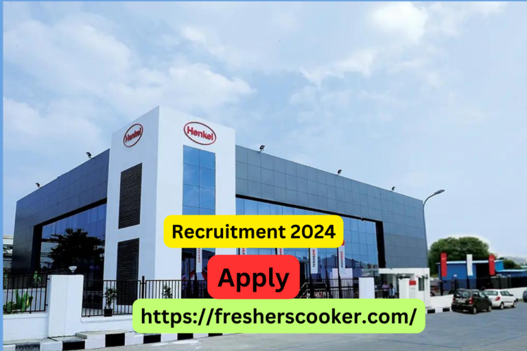 Henkel Off Campus for Freshers 2024