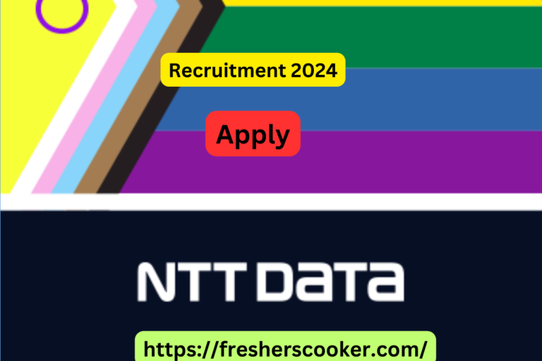 NTT Data Jobs for Freshers Drive 2024