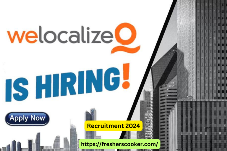 Welocalize Off Campus Hiring Drive 2024